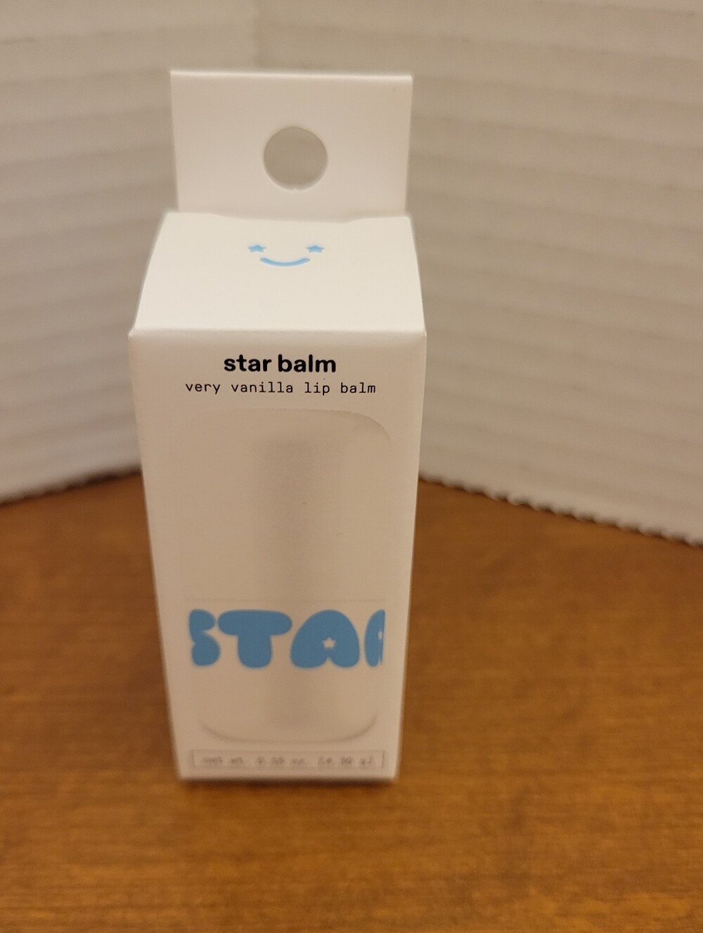 Starface Star Balm Lip Balm, Very Vanilla. NEW